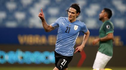 Cavani scores as Uruguay beat Bolivia, Almiron stars for Paraguay