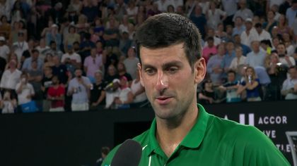 Australian Open | On court interview Djokovic