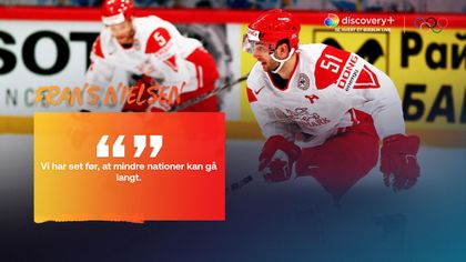 ”Vi har et fint hold” - Frans Nielsen ser positivt på hockeylandsholdets chancer ved Vinter-OL
