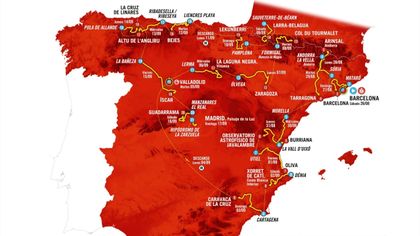 Vuelta-Strecke: So sieht der Kurs von Barcelona nach Madrid aus