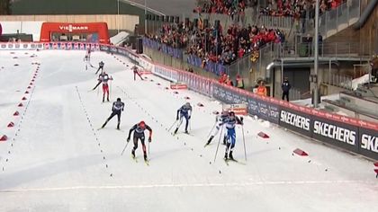 Doppelsieg für Österreich - Rydzek verliert Sprint um Platz drei