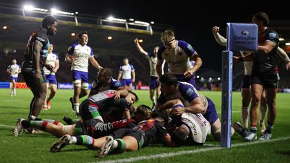 Drama as Van Wyk scores decisive ‘fantastic’ late try to help Bath beat Harlequins