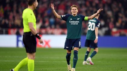 Champions League over for Ødegaards Arsenal