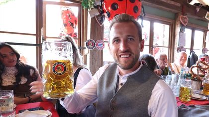 Kane drinks in Oktoberfest celebrations after 'fantastic' goal-filled week for Bayern