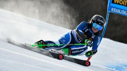Esquí alpino, Copa del Mundo: Exhibición de Alice Robinson en Kranjska Gora