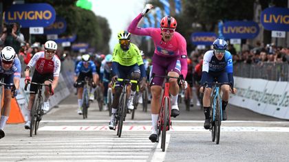 Milan edges sprint on Stage 4 as breakaway hero Abrahamsen denied