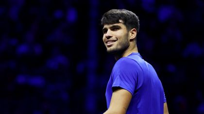'He couldn't resist!' - Alcaraz digs out unnecessary backhand volley to delight of Team Europe