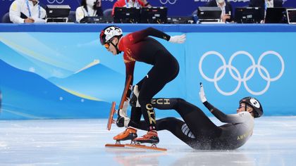 Hungary's Liu disqualified as Ren takes dramatic 1000m gold