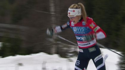 Highlights: Johaug gewinnt in Lillehammer zweites Distanzrennen