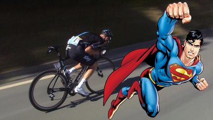 Ciclismo e discesa: qual è la posizione più efficace? Viaggio aerodinamico tra Froome e... Superman!