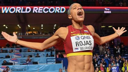 ¡Estratosférica! Yulimar Rojas, oro y récord del mundo 'indoor' (15,74); Peleteiro, octava