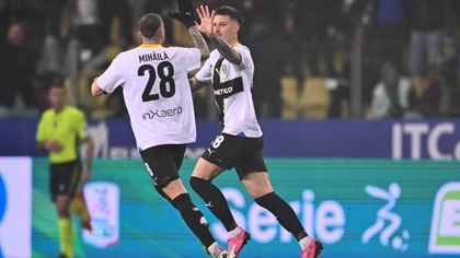 Dennis Man și Valentin Mihăilă, decisivi pentru Parma în penultima etapă din Serie B