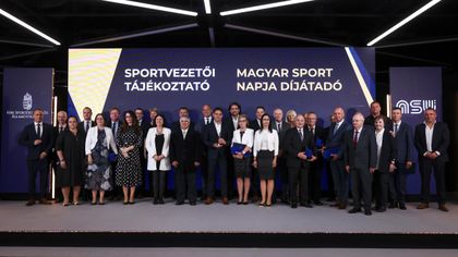 Rangos kitüntetést kapott Kökény Beatrix és Imre Géza is a Magyar Sport Napján