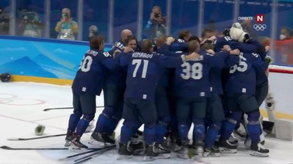 Se de ville jubelscenene etter Finlands historiske OL-gull