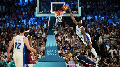 'Oh my goodness!' - Incredible dunk from Yabusele floors LeBron