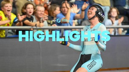 UCL Track Champions League: Highlights from night 1 in London as Archibald and Lavreysen star