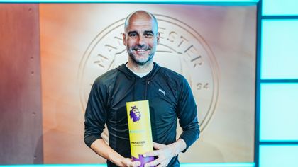 Guardiola named Premier League manager of the season for a fifth time