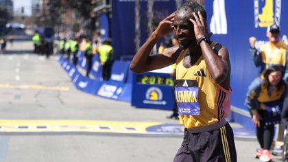 Maratón de Boston: El etíope Sisay Lemma deja sin triplete a Evans Chebet