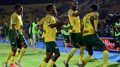 I calciatori del Sudafrica hanno ripreso gli allenamenti
