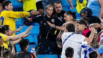 'No place for violence' - CONMEBOL speaks out after clashes sour Colombia win over Uruguay