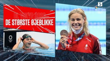 Største øjeblikke: Da Pernille Blume sikrede dansk bronze i 50 meter fri