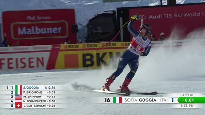 Esquí alpino, Copa del Mundo: Goggia lidera el Top 3 en St. Moritz