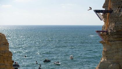 Plongeon à 27 mètres : "S'il n'y avait pas le risque, ça me plairait moins"
