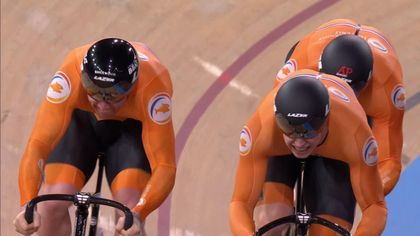 Une demi seconde de mieux : la vitesse par équipes néerlandaise met une claque au record du monde