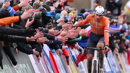 Highlights: Faultless Van der Poel storms to cyclo-cross World Championship victory