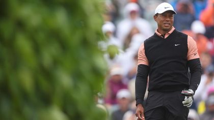 Woods withdraws as unheralded Pereira leads US PGA Championship