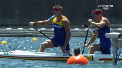 Jocurile Olimpice: Finala canoe dublu masculin 1000m, Mihalachi și Chirilă