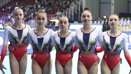România, locul 8 la Campionatele Europenele de gimnastică artistică, de junioare, de la Rimini