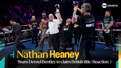 'I never thought I could!' - Heaney on becoming new British champion