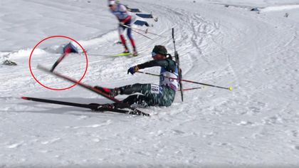 Rien de cassé… sauf le ski : un drôle de gadin en vidéo