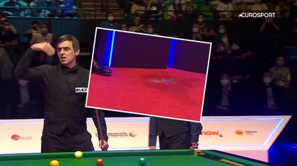 'A break we weren’t expecting!' – O’Sullivan smashes glass during final