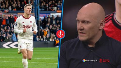 ”Det er en kamp for Rasmus Højlund” – Gravesen har forventninger til Højlund i FA Cup-semifinale