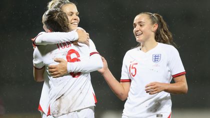 Toone grabs hat-trick as England hit 10 against Latvia to maintain perfect record