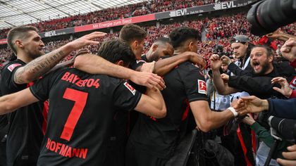 Története során először lett bajnok a Leverkusen