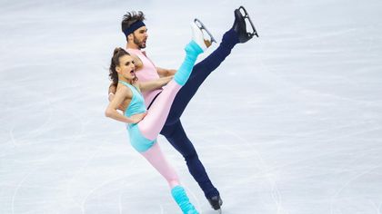 Cuplul de dans care a topit gheața! "Mergem după aur"