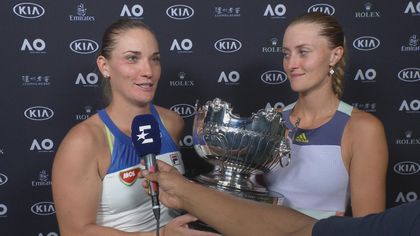 Australian Open | Kristina Mladenovic en Timea Babos interview