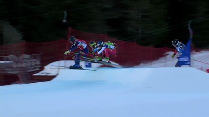 Skicross | Näslund stort zich het snelst naar beneden en wint voor de vijfde keer