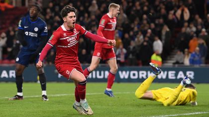 Wasteful Chelsea stunned by Boro in first leg of Carabao Cup semi-final