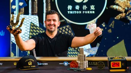 Triton Poker Chypre 2022 : Andras Nemeth remporte le premier tournoi
