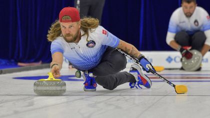 Il est l'attraction du tournoi de curling : Mais qui es-tu Matt Hamilton ?