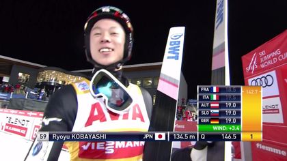 Kobayashi vola anche in Val di Fiemme: suo il miglior salto in qualificazione