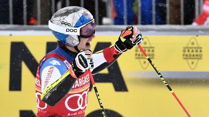 Odermatt strikes to win GS in Val d'Isere with Pinturault second