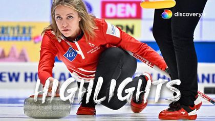 Highlights: De danske europamestre i curling skuffer stort mod Norge ved VM