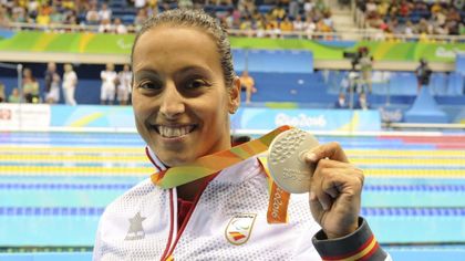 Una legendaria Teresa Perales se queda a una medalla de Phelps y Nuria Marqués repite plata