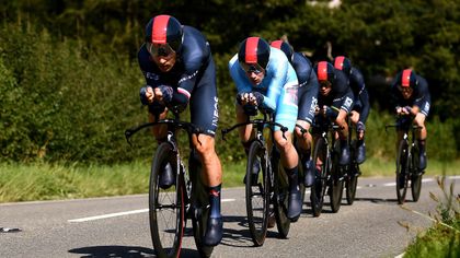 Ineos win team time trial at Tour of Britain, Hayter assumes race lead