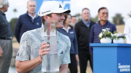 Golf | 20-jarige amateur wint American Express toernooi, maar mag 1,5 miljoen dollar niet houden